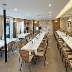 Eventraum Bestuhlung für ca. 60 Personen