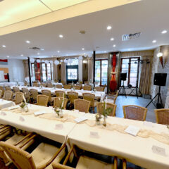 Eventraum Bestuhlung für ca. 60 Personen