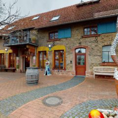 Terrasse im Winter