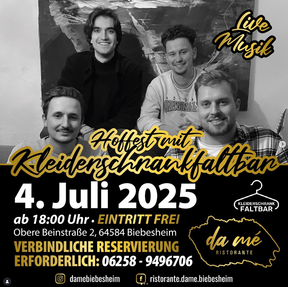 Hoffest am 04.07.2025